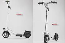 The charm of Airwheel Z5 standing up electric scooter